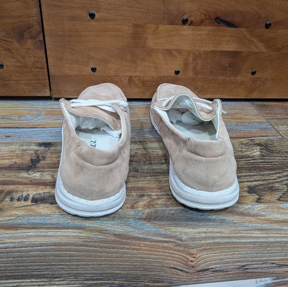 Suede Sand Gypsy Jazz Shoes Women's Size 9.5 - Picture 3 of 5